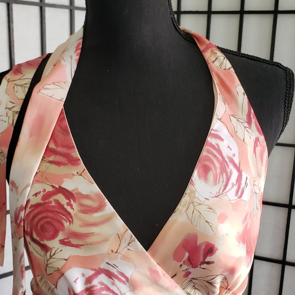Halter dress - a-line, empire waist